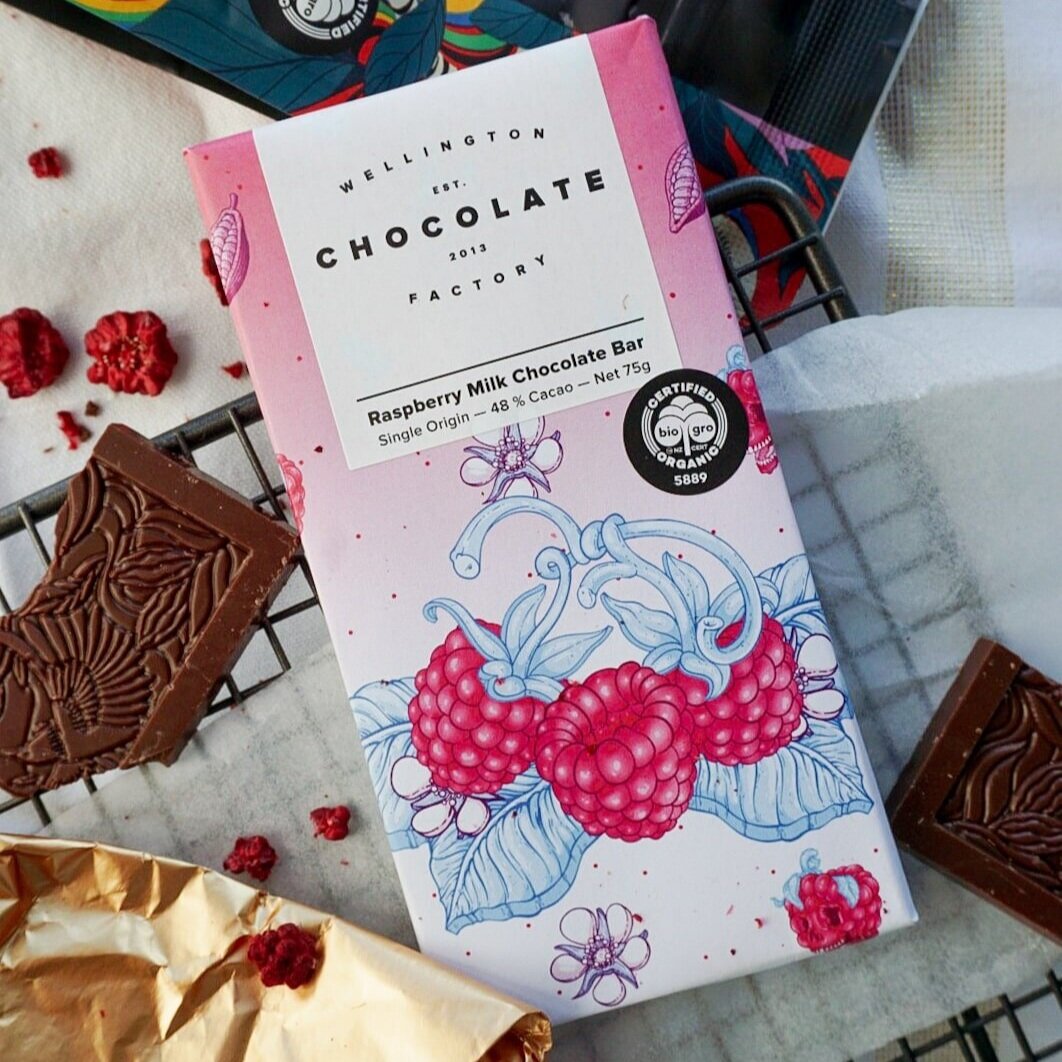VALENTINES DOUBLE CHOC RASPBERRY BROWNIES