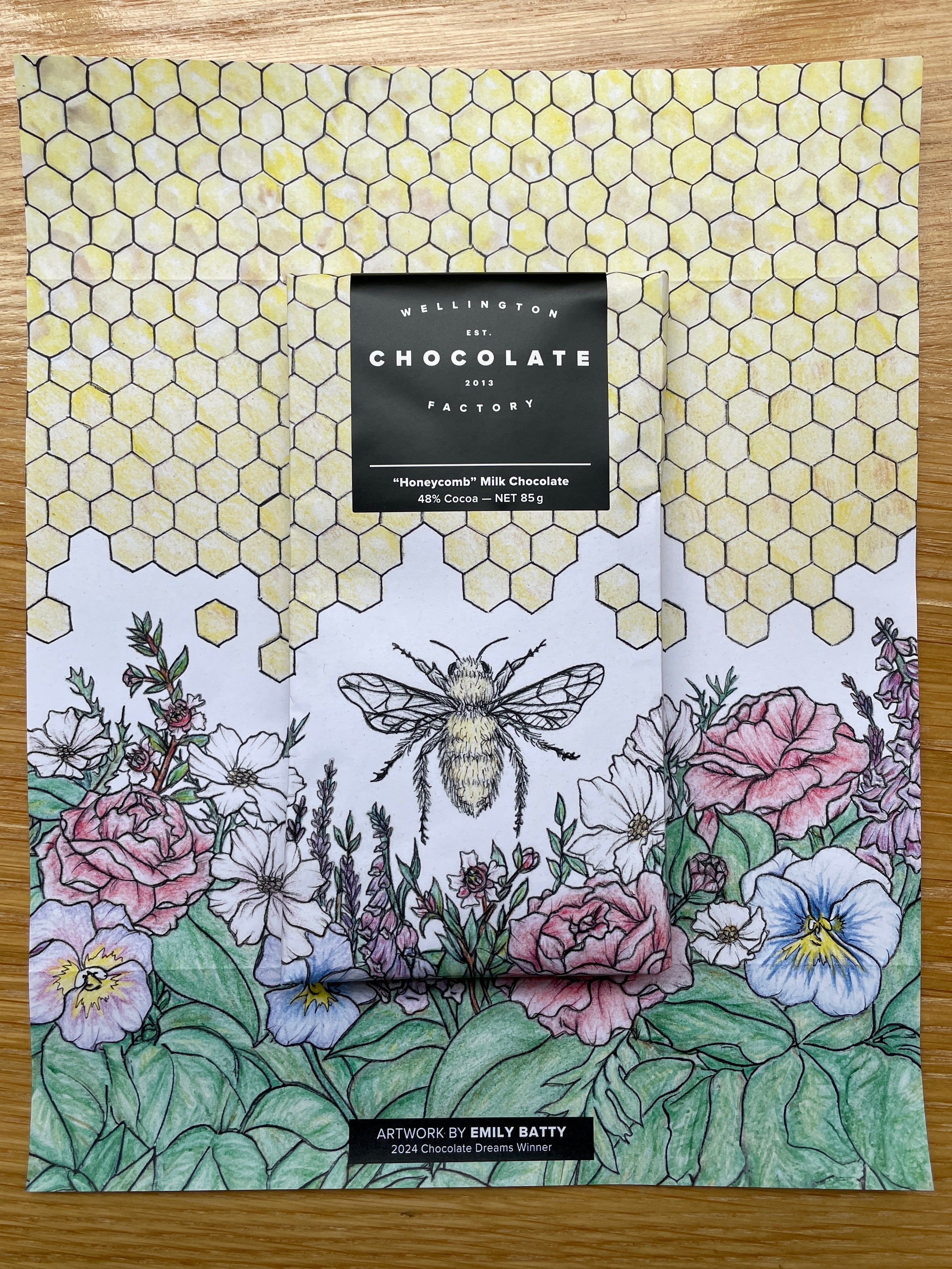 Dream, design, wrap - custom wrapper for Chocolatier Experience