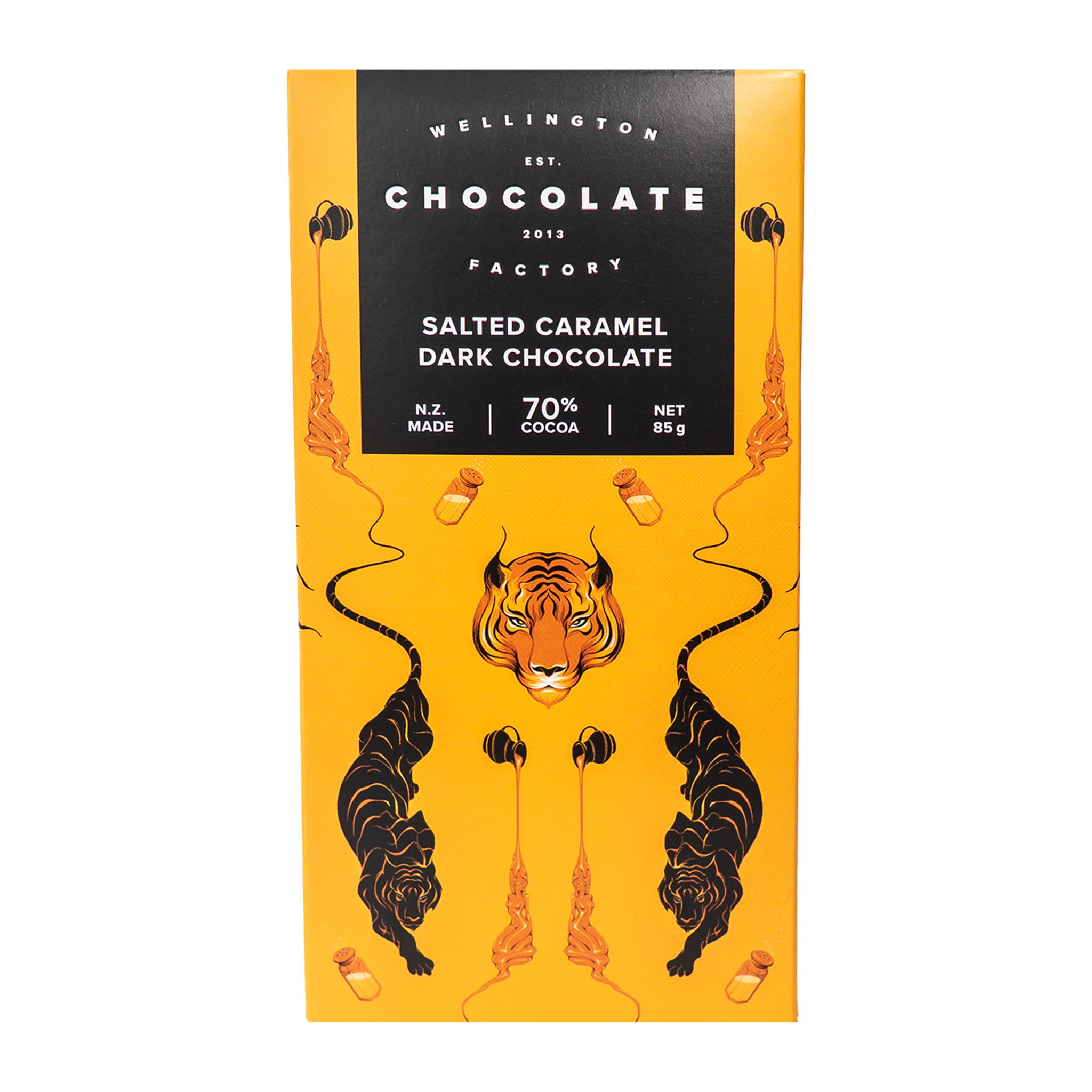 Salted Caramel Dark Chocolate Bar