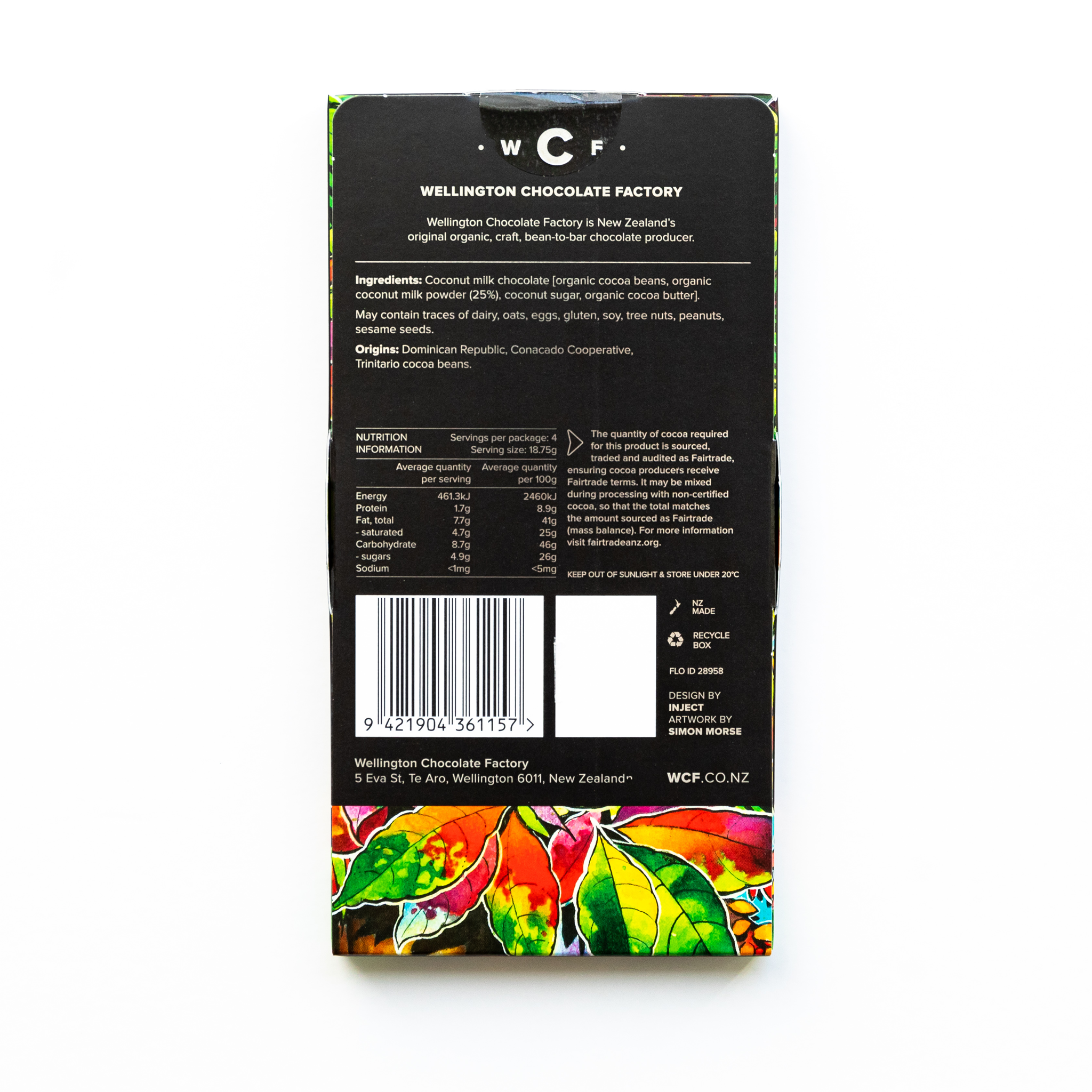 Coconut Milk Chocolate Bar
