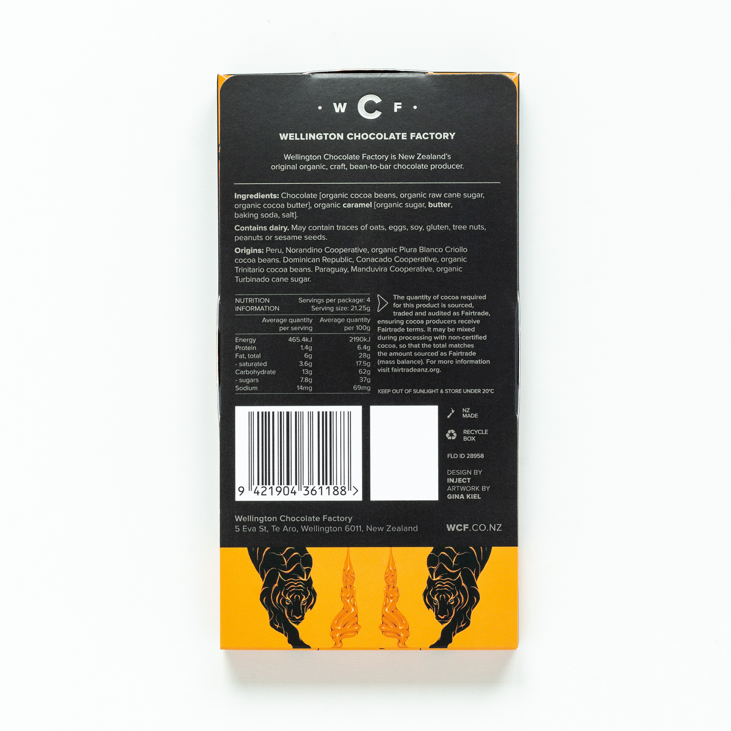 Salted Caramel Dark Chocolate Bar