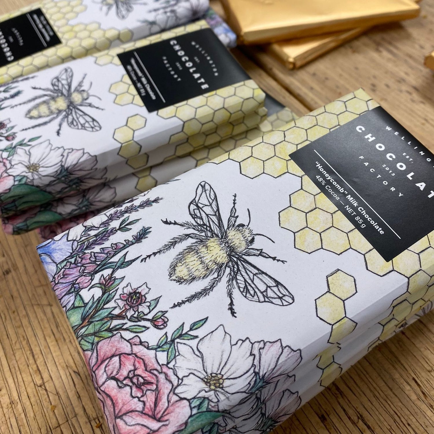 Dream, design, wrap - custom wrapper for Chocolatier Experience