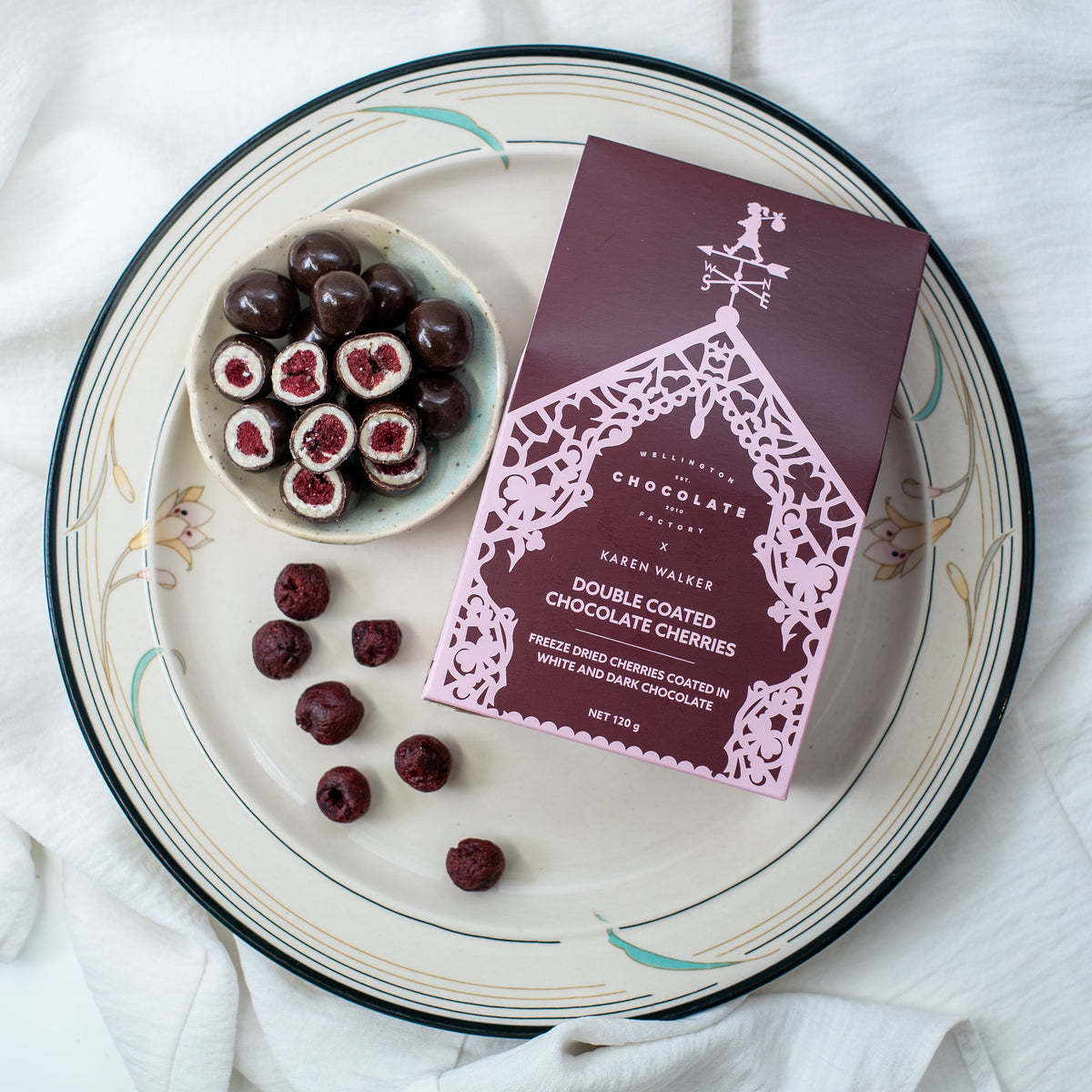 Karen Walker Double Coated Chocolate Cherries