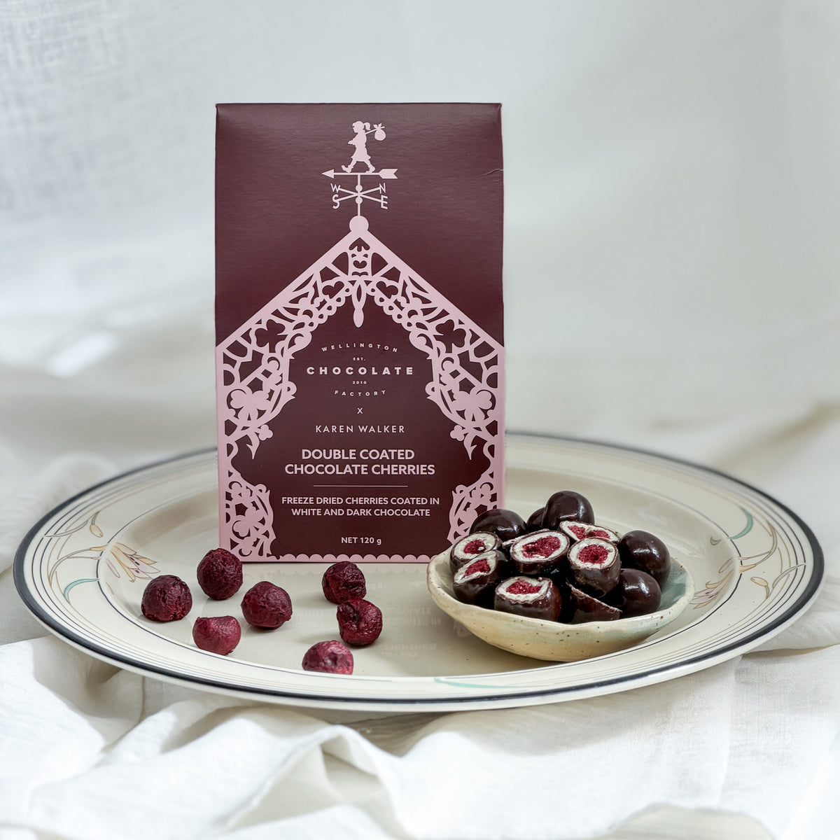 Karen Walker Double Coated Chocolate Cherries