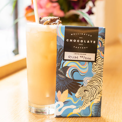 Rum 80% Dark Chocolate Bar