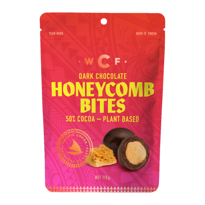 Dark Chocolate Honeycomb Bites