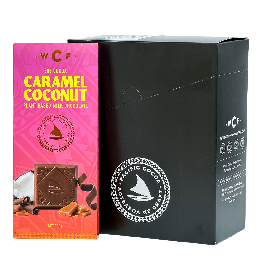 Pacific Coconut Caramel Milk Chocolate (10 pack)